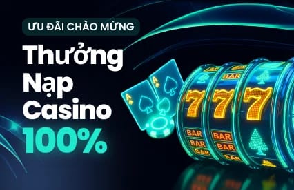 100% Casino Deposit Bonus 